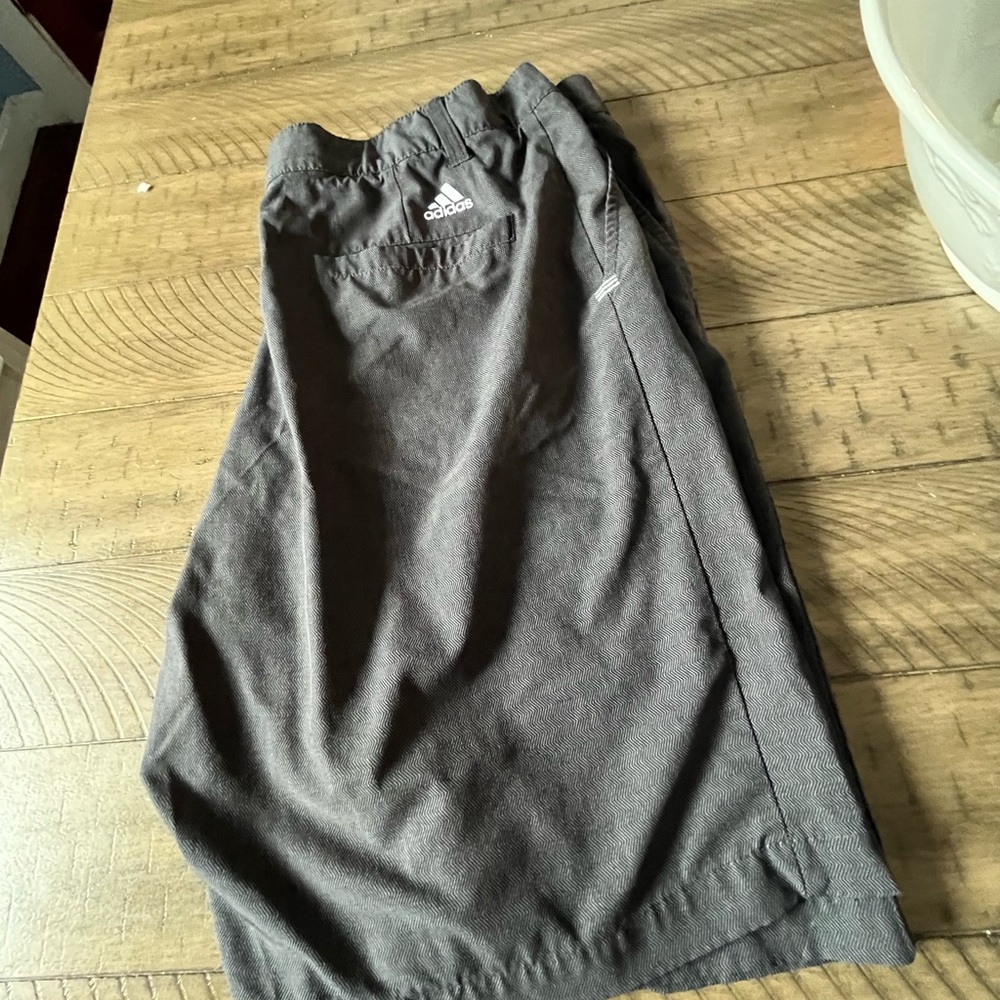 ADIDAS MENS SZ 36 NAVY BLUE SHORTS Golf Court shorts